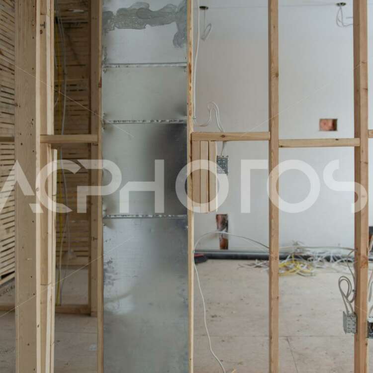 Electrical wiring on residential renovation - Alessandro Cancian Photography