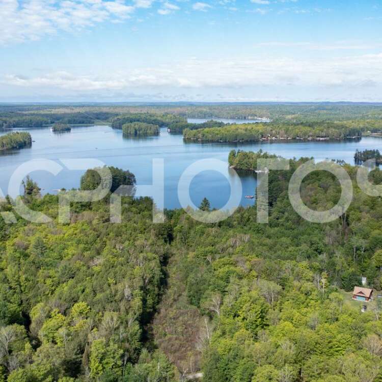 Aerial view of Jack Lake - GettaPix