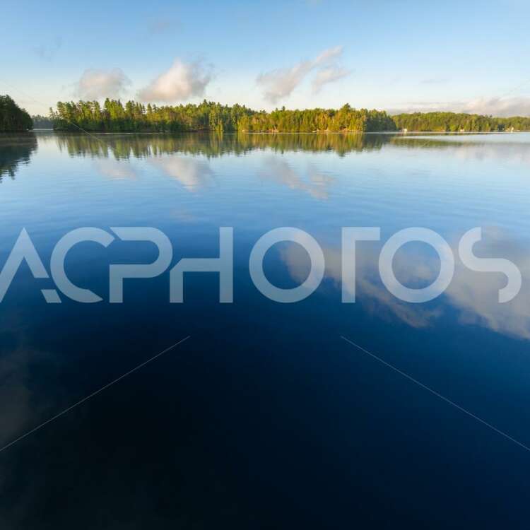 Panorama View of a Lake in Muskoka - GettaPix