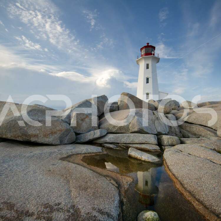 The lighthouse at Peggy’s Cove, a Canadian Federal Heritage Building - GettaPix
